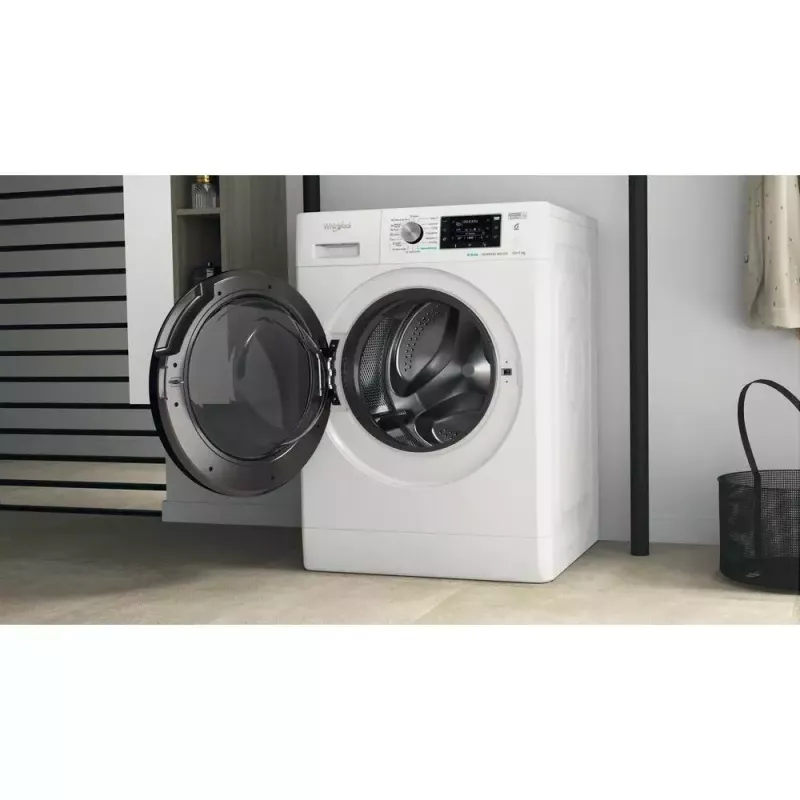 Whirlpool FFWDD1076258B veļas mazgātājs-žāvētājs 7 kg, balts