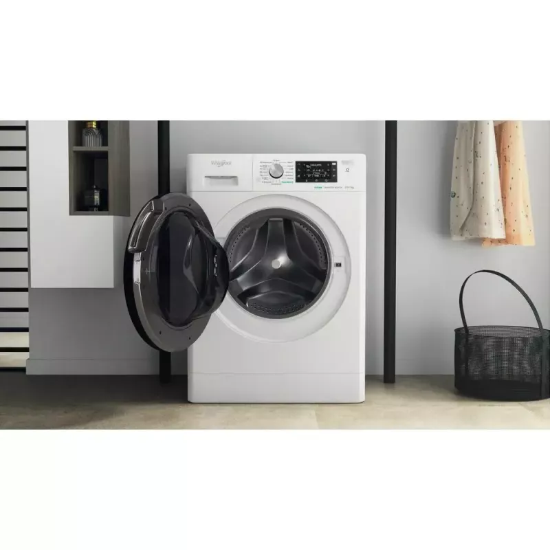 Whirlpool FFWDD1076258B veļas mazgātājs-žāvētājs 7 kg, balts