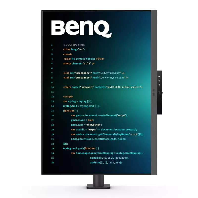 Monitors BenQ RD280UA 28.2 collu 4K Ultra HD IPS 3840 x 2560, 3:2, HDR10, 350 cd/m², USB-C PD 90W, 5 ms