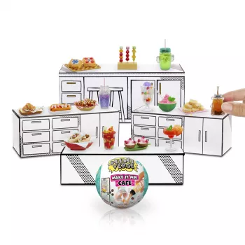 Miniverse Make It Mini Foods: Cafe PDQ 4. sērija, 8+ gadi, Daudzkrāsains, Plastmasa