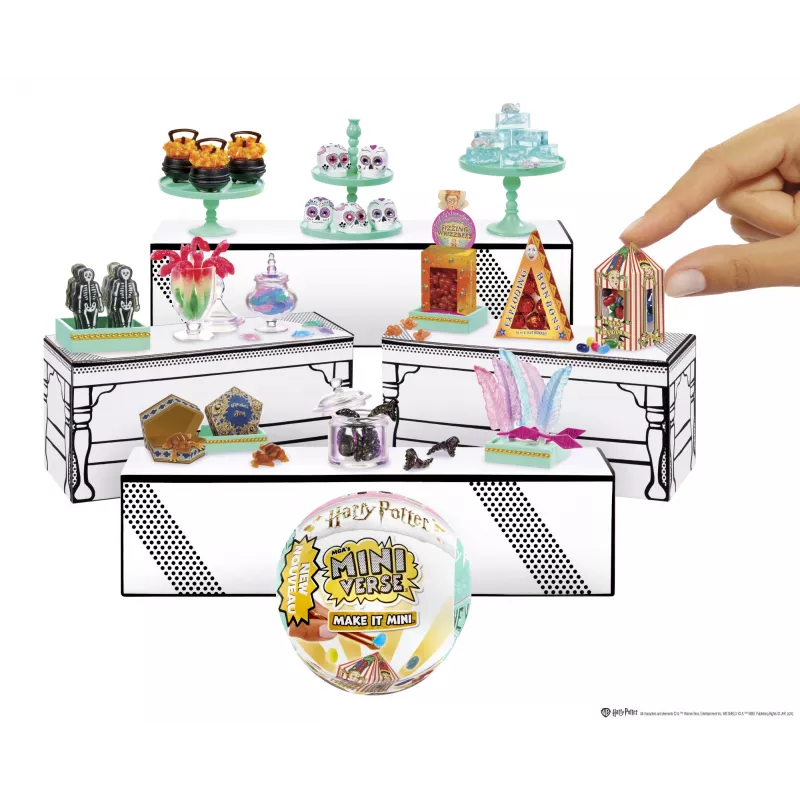 Miniverse Make It Mini Harry Potter Honeydukes PDQ komplekts, 8 gadi, Daudzkrāsains, Plastmasa
