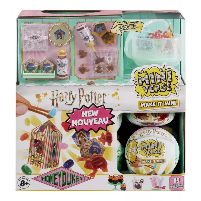 Miniverse Make It Mini Harry Potter Honeydukes PDQ komplekts, 8 gadi, Daudzkrāsains, Plastmasa