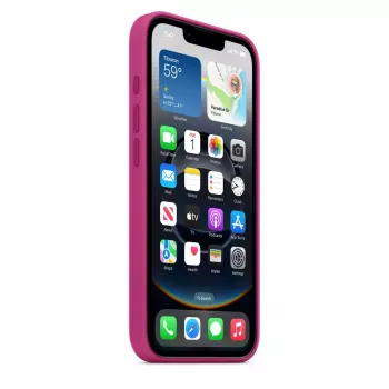 APPLE Silikona Maciņš iPhone 16e Fuksīna