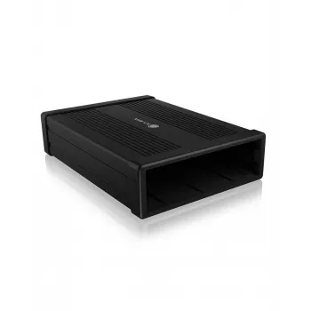 ICY BOX IB-525-U3 ārējais korpuss 5.25 collu SATA III diskdziņiem, melns