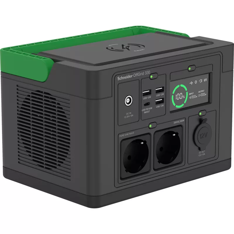 APC PPS330-GR pārnēsājama barošanas stacija, Li-Ion, 531 Wh, 3.3 kg