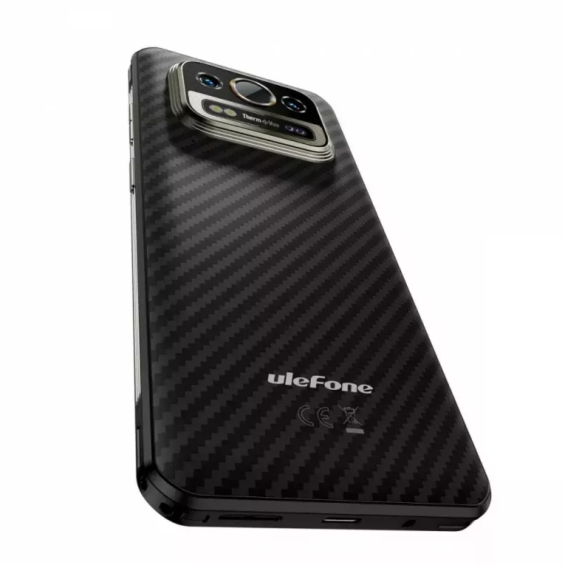 Viedtālrunis UleFone Armor 25T 6.0 collas 6/256GB Frost Black, Energoefektivitātes klase B