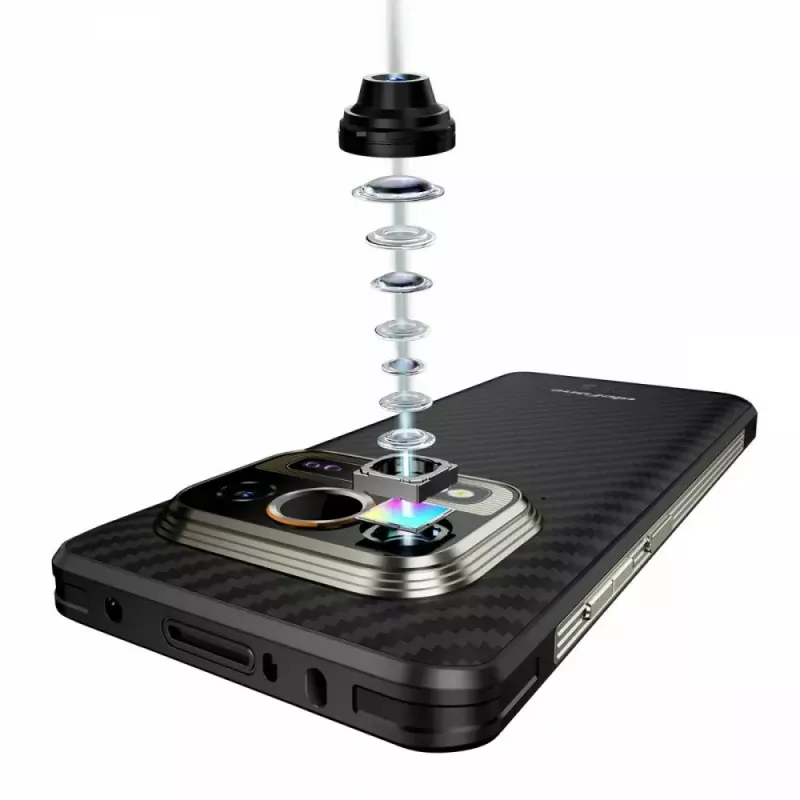 Viedtālrunis UleFone Armor 25T 6.0 collas 6/256GB Frost Black, Energoefektivitātes klase B