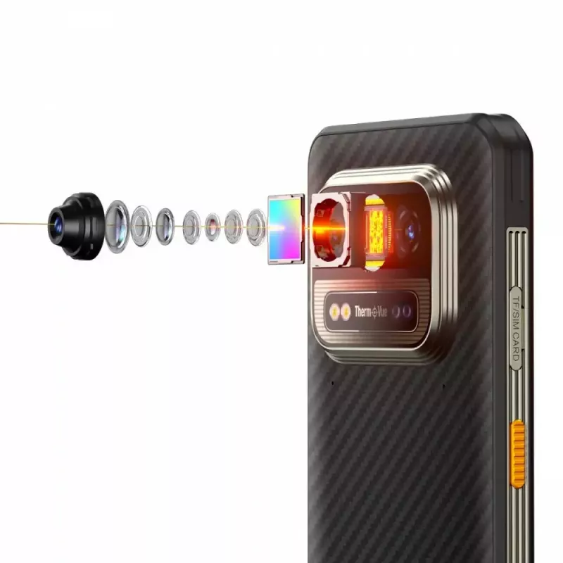 Viedtālrunis UleFone Armor 25T 6.0 collas 6/256GB Frost Black, Energoefektivitātes klase B