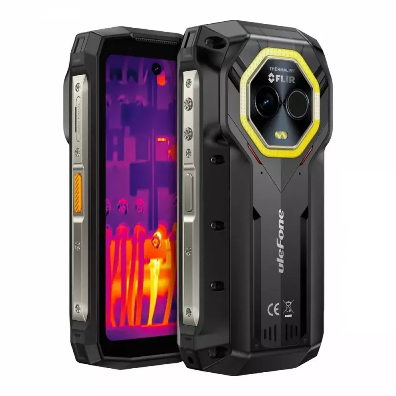 Viedtālrunis UleFone Armor Mini 20T Pro 5G, 4,7 collu displejs, 8GB RAM, 256GB krātuve, Melns