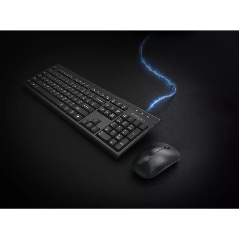 Bezvadu tastatūras un peles komplekts Kensington K75560WW pilna izmēra QWERTY
