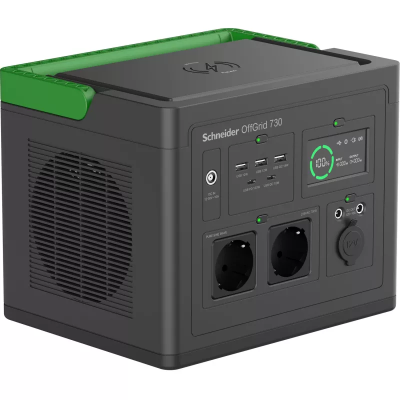 APC PPS730-GR pārnēsājama enerģijas stacija Litija-jonu (Li-Ion) 995 W 6.4 kg