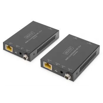DIGITUS HDMI 2.0 pagarinātāju komplekts 70m 4K/60Hz 18 Gbps HDCP 2.2 HDR PoC