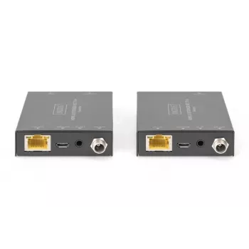 DIGITUS HDMI 2.0 pagarinātāju komplekts 70m 4K/60Hz 18 Gbps HDCP 2.2 HDR PoC