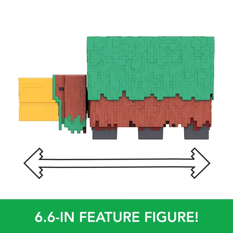 Mattel Minecraft HXM85 Sniffer darbības figūriņa 8 cm ar spēles skaņām