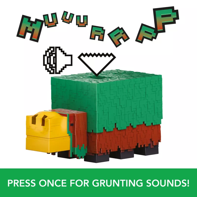 Mattel Minecraft HXM85 Sniffer darbības figūriņa 8 cm ar spēles skaņām