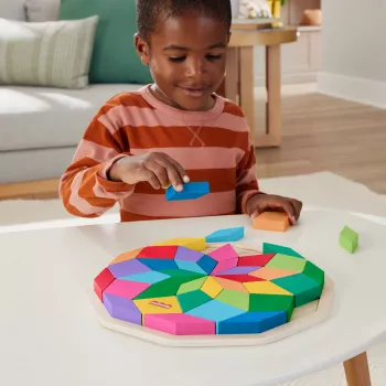 Fisher-Price HXT94 Koka mandalas puzle bērniem, 41 detaļa