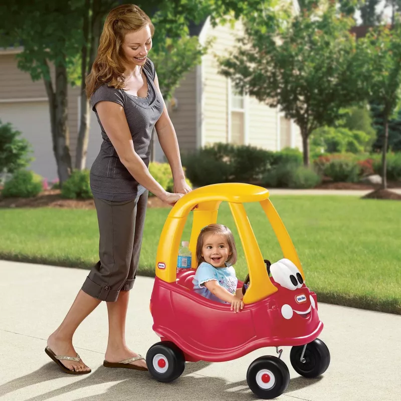 Little Tikes Cozy Coupe braucamrīks bērniem, 1.5 gadi, 4 riteņi, Daudzkrāsains