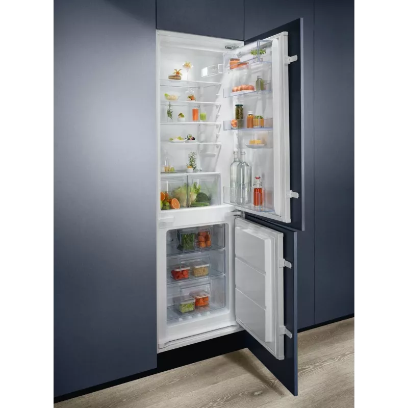 Iebūvējamais ledusskapis Electrolux LNT6NE18S — 257 L, skārienvadība, apakšējā saldētava, No Frost, balts