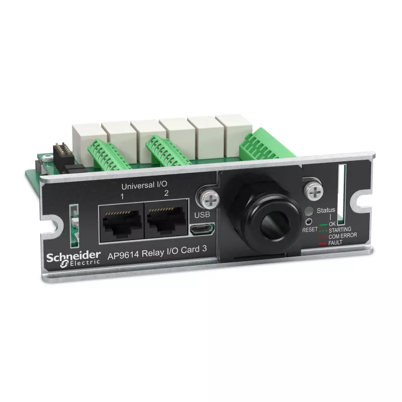 APC AP9614 releja karte UPS piederums 121x128x38 mm