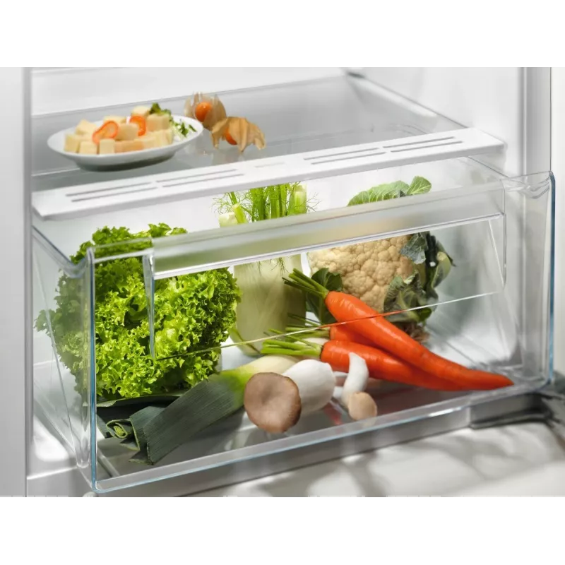Iebūvējamais ledusskapis Electrolux LRB3AE12S — 208 L, statiskā dzesēšana, maināmas durvis, LED apgaismojums