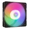 Dzesēšanas ventilators ZALMAN ZM-AF 120R ARGB MELNS 120mm ar ARGB apgaismojumu