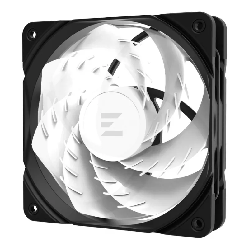 Dzesēšanas ventilators ZALMAN ZM-AF 120R ARGB MELNS 120mm ar ARGB apgaismojumu