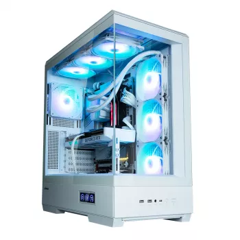 Datora korpuss Zalman P50 DS White Midi Tower