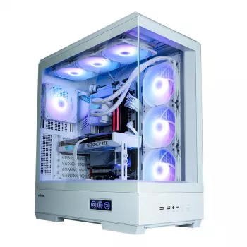 Datora korpuss Zalman P50 DS White Midi Tower