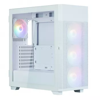 PC korpuss Zalman S5 NEO WHITE Midi Tower