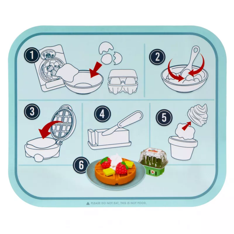 Little Tikes Creative Chefs Vafeļu komplekts, 3+ gadi