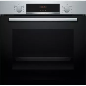 Bosch Serie 4 HBA534ES3 cepeškrāsns 71 L 3400 W Melna, Nerūsējošais tērauds