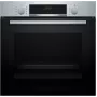 Bosch Serie 4 HBA534ES3 cepeškrāsns 71 L 3400 W Melna, Nerūsējošais tērauds