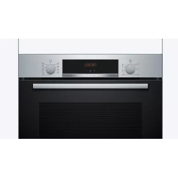 Bosch Serie 4 HBA534ES3 cepeškrāsns 71 L 3400 W Melna, Nerūsējošais tērauds