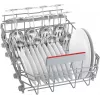 Iebūvējamā trauku mazgājamā mašīna Bosch Serie 4 SPV4HMX49E — šaurā 45 cm, 10 komplekti, 44 dB, 6 programmas