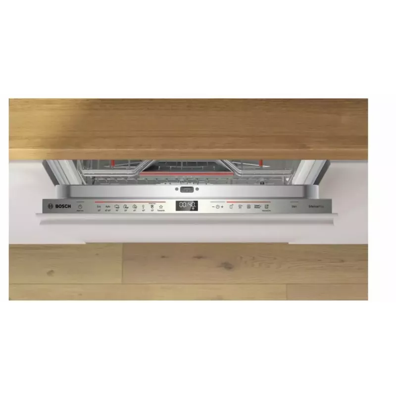 Iebūvējamā trauku mazgājamā mašīna Bosch SMD6ECX12E, 12 komplekti, 44 dB