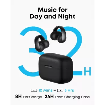 ANKER Soundcore Aeroclip Bezvadu Austiņas - Melnas