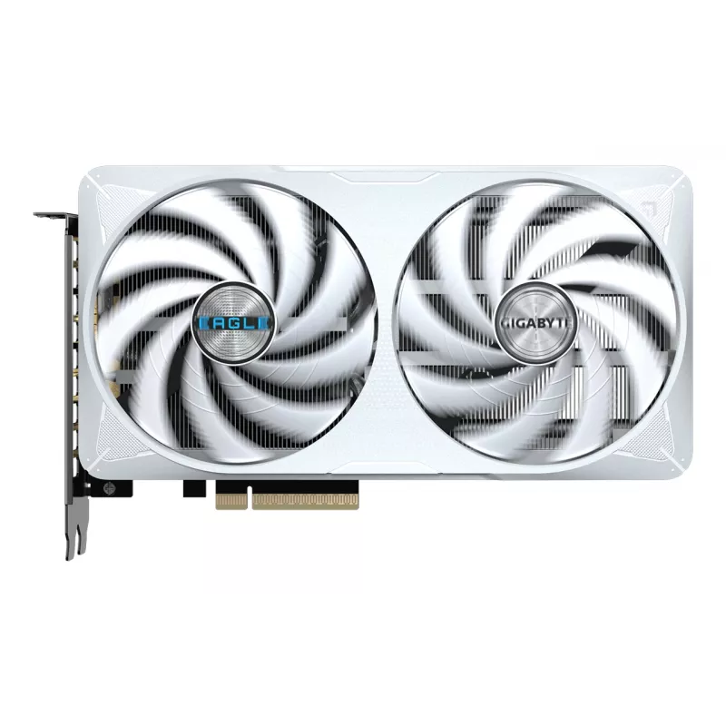 GIGABYTE GeForce RTX 5060 Ti EAGLE OC ICE 16G Grafiskā karte - 16GB GDDR7, 128 bitu, PCI-E 5.0, 2617 MHz kodola pulkstenis, 3 x DisplayPort, 1 x HDMI, GV-N506TEAGLEOC ICE-16GD