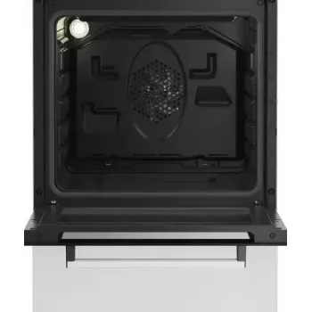 Brīvi stāvoša gāzes-elektriskā plīts BEKO FSE52323DWD, 4 degļu virsma, 60 cm, 55 L cepeškrāsns, energoklase A