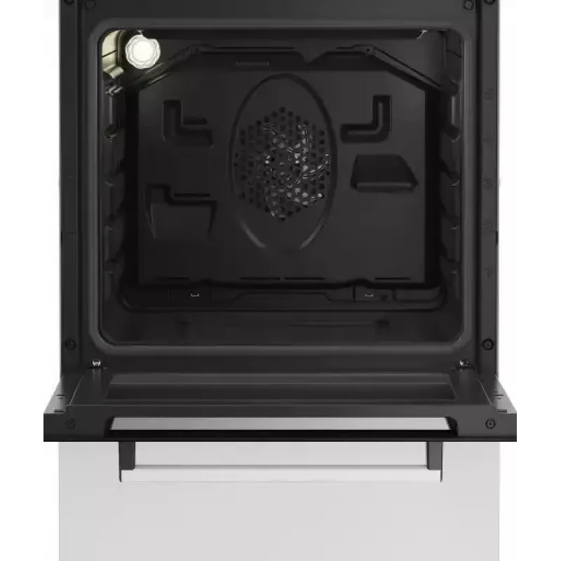Brīvi stāvoša gāzes-elektriskā plīts BEKO FSE52323DWD, 4 degļu virsma, 60 cm, 55 L cepeškrāsns, energoklase A