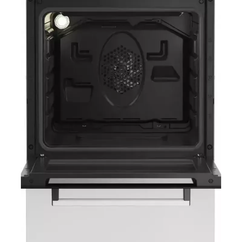 Brīvi stāvoša gāzes-elektriskā plīts BEKO FSE52323DWD, 4 degļu virsma, 60 cm, 55 L cepeškrāsns, energoklase A