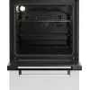 Brīvi stāvoša gāzes-elektriskā plīts BEKO FSE52323DWD, 4 degļu virsma, 60 cm, 55 L cepeškrāsns, energoklase A