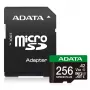 MicroSDXC ADATA Speed Plus 256GB UHS-I U3 V30 A2