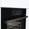 Iebūvējamā elektriskā cepeškrāsns Gorenje BSA6737E15BG — 77 L, melna, digitālais taimeris, konvekcija, grils, picas funkcija