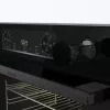 Iebūvējamā elektriskā cepeškrāsns Gorenje BSA6737E15BG — 77 L, melna, digitālais taimeris, konvekcija, grils, picas funkcija