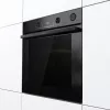 Iebūvējamā elektriskā cepeškrāsns Gorenje BSA6737E15BG — 77 L, melna, digitālais taimeris, konvekcija, grils, picas funkcija
