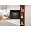 Iebūvējamā elektriskā cepeškrāsns Gorenje BSA6737E15BG — 77 L, melna, digitālais taimeris, konvekcija, grils, picas funkcija