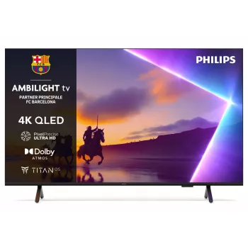 Philips 85PUS8510/12 televizors 2.16 m (85 collas) 4K Ultra HD Smart TV QLED Wi-Fi melns