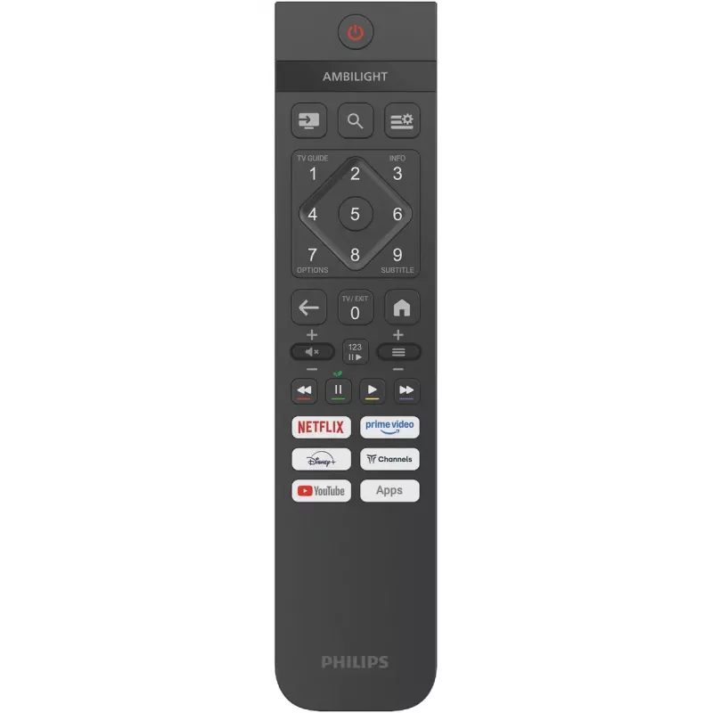 LED televizors Philips 50PUS8010/12 50 collas (126 cm) 4K Ultra HD 3840x2160, LED, Titan OS, HDMI 2.1, Ambilight, Wi‑Fi, Bluetooth 5.2