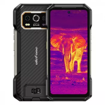 Viedtālrunis UleFone Armor 27T 6.58 collu 12GB RAM 256GB Melns, Energoefektivitātes klase A