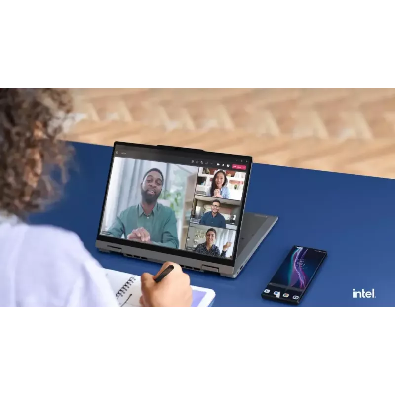 Pārvēršamais klēpjdators Lenovo ThinkBook 14 G5 2in1 14,0 collu Ultra 5 225U 16GB 512GB INT W11Pro Touch Luna Grey